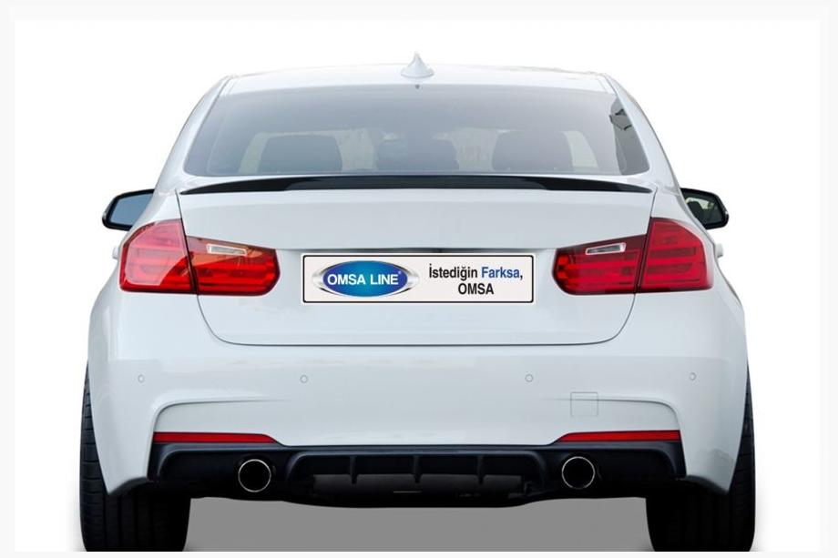 BMW 3. sērija F30/F31 2012–2019 Aizmugurējais spoilers M-Perf (OmsaLine, krāsošanai) Image