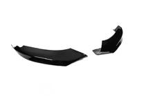 BMW 4 sērija F32/F33/F36 2012–2020 Priekšējā bufera lūpa Flap (M-Sport, melna) foto 3