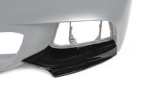 BMW 5. sērija F10/F11 2010–2016 Priekšējā bampera lūpa DPT Flap (M-Performance, melna spīdīga) foto 8
