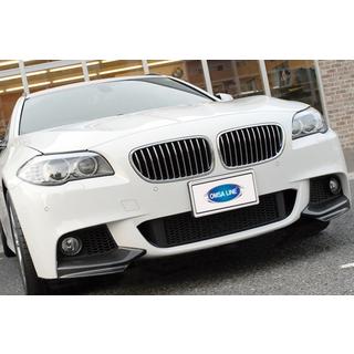 Priekšējā bampera lūpa DPT Flap (M-Performance, melna spīdīga) BMW 5. sērija F10/F11 2010–2016 foto 2