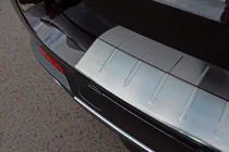 BMW X4 F26 2014–2018 Aizmugurējā bufera aizsarguzlika no nerūsējošā tērauda OmsaLine foto 3