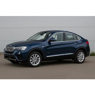 Durvju moldingu komplekts (4 gab., nerūsējošais tērauds) BMW X4 F26 2014–2018 foto 1