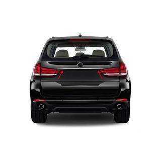 Nerūsējošā tērauda līste virs numura zīmes BMW X5 F15 2013–2018 foto 1