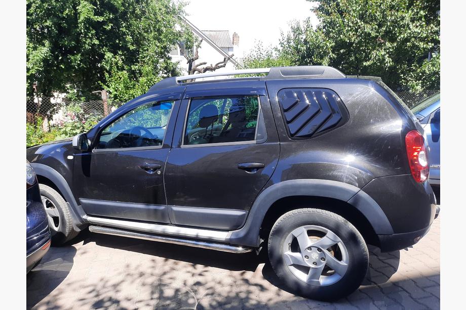 Dacia Duster 2008–2018 Aizmugurējo logu uzlikas EuroCap (2 gab., ABS) Image