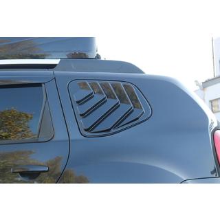 Aizmugurējo logu uzlikas EuroCap (2 gab., ABS) Renault Duster 2008–2017 foto 3