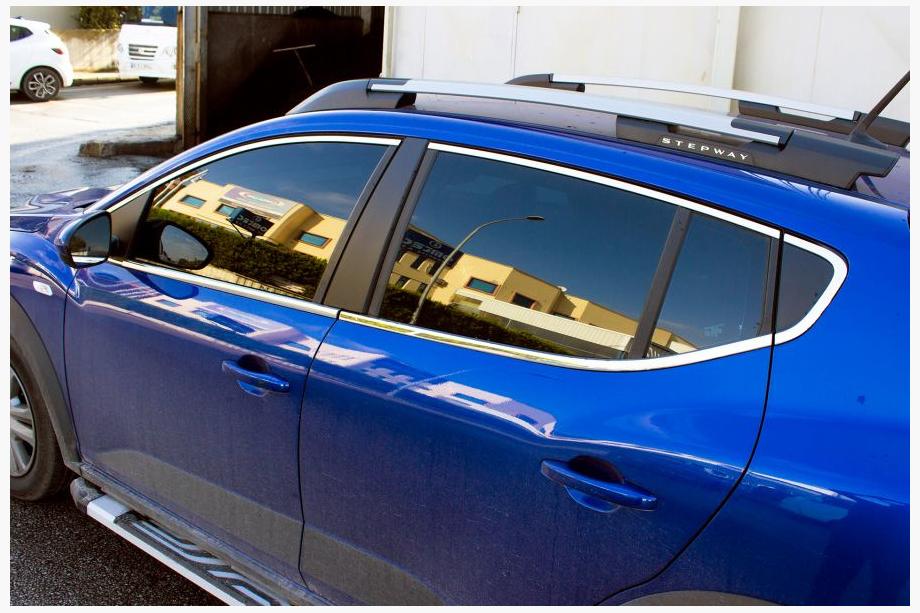 Dacia Sandero 2021– Pilns logu apmales uzlikumu komplekts (14 gab., nerūsējošais tērauds) Image