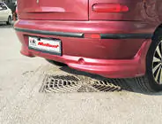 Fiat Bravo 2008–2016 Aizmugurējā bampera difuzors (Meliset, krāsojams) foto 4