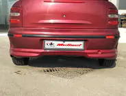 Fiat Bravo 2008–2016 Aizmugurējā bampera difuzors (Meliset, krāsojams) foto 2