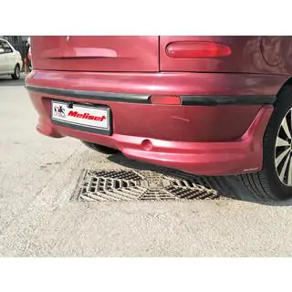 Aizmugurējā bampera difuzors (Meliset, krāsojams) Fiat Bravo 2008–2016 foto 4