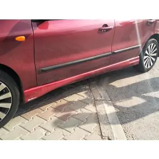 Sānu sliekšņi (Meliset, krāsošanai) Fiat Bravo 2008–2016 foto 1