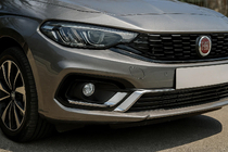 Fiat Tipo 2016– Miglas lukturu apmales (2021+, nerūsējošais tērauds) foto 1