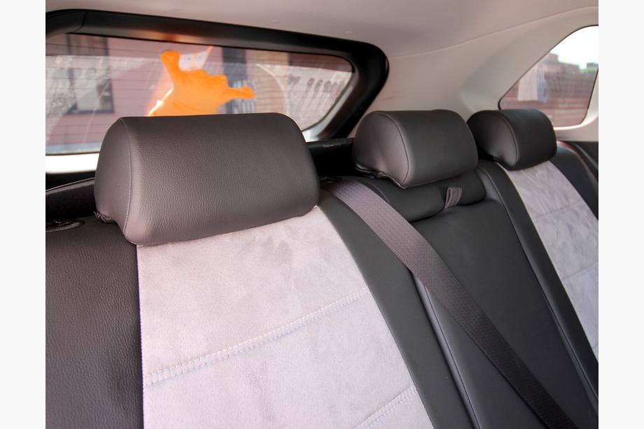 Toyota Rav 4 2019–2025 Automašīnas sēdekļu pārvalki eko āda + audums + Antara Antara A0010 (pilns salons) Foto 10