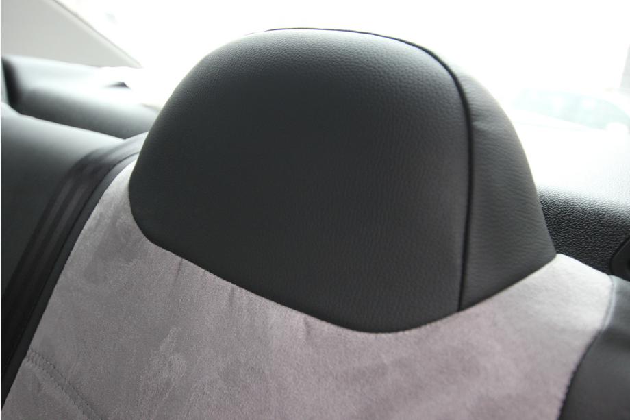 Citroen C-Elysee 2013–2022 Automašīnas sēdekļu pārvalki eko āda + audums + Antara Antara A0010 (pilns salons) Foto 11