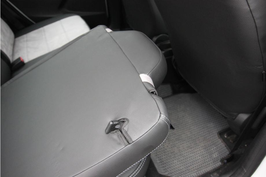 Citroen C-Elysee 2013–2022 Automašīnas sēdekļu pārvalki eko āda + audums + Antara Antara A0010 (pilns salons) Foto 14