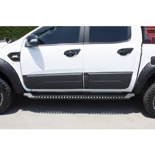 Sānu pakāpieni Dakar V1 bez LED (2 gab., metāls) Fiat Fullback 2016– foto 2