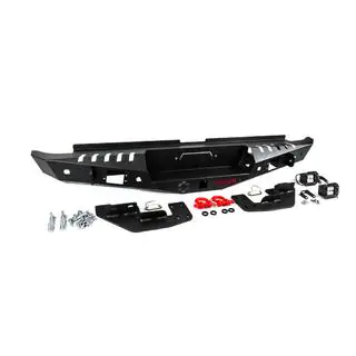 Pastiprināts aizmugurējais buferis Dakar V2 Ford Ranger 2011–2022 foto 3