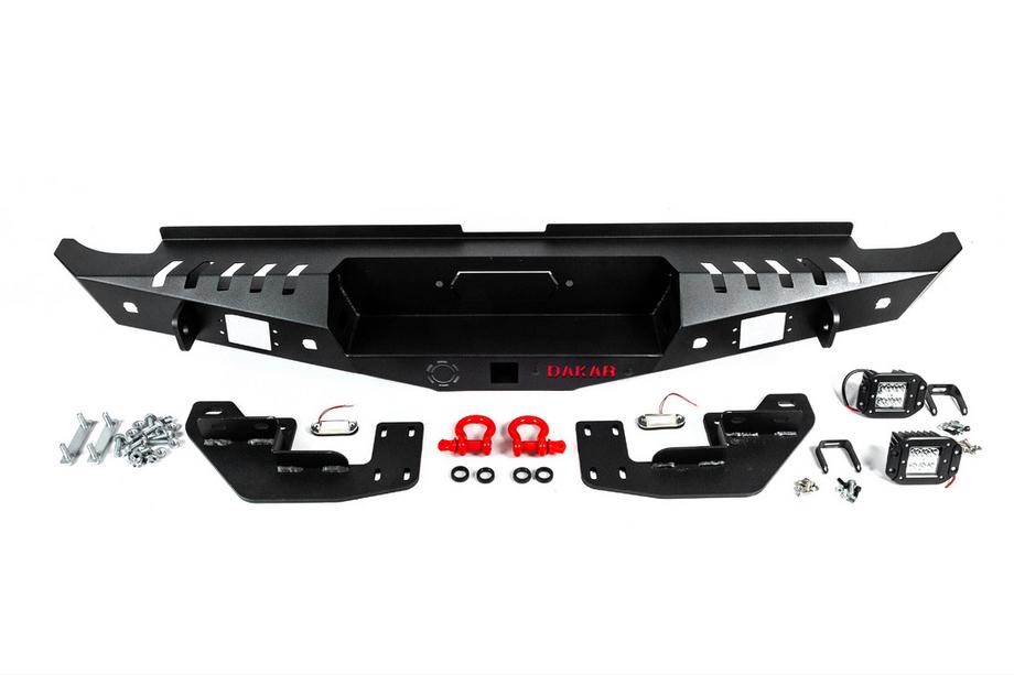 Ford Ranger 2011–2022 Pastiprināts aizmugurējais buferis Dakar V2 Image