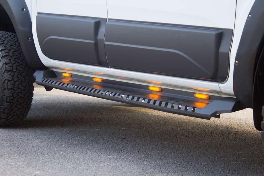 Ford Ranger 2007–2011 Sānu pakāpieni Dakar V1 ar LED (2 gab., metāls) Foto 2