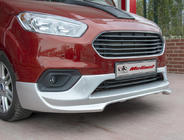 Ford Courier 2014–2023 Priekšējā bampera lūpa (2017+, krāsojama) foto 4