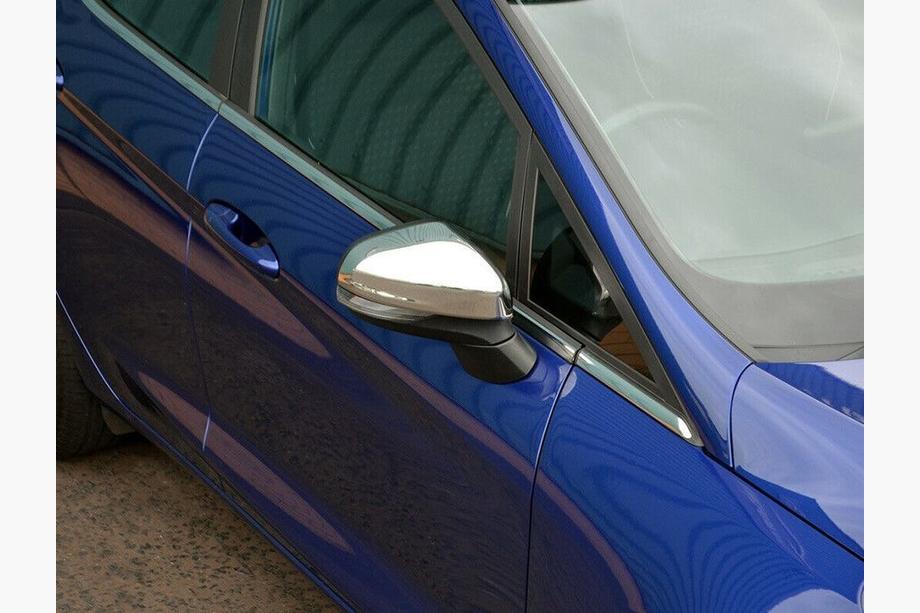 Ford Fiesta 2017– Spoguļu uzlikas (2 gab., nerūsējošais tērauds) Image