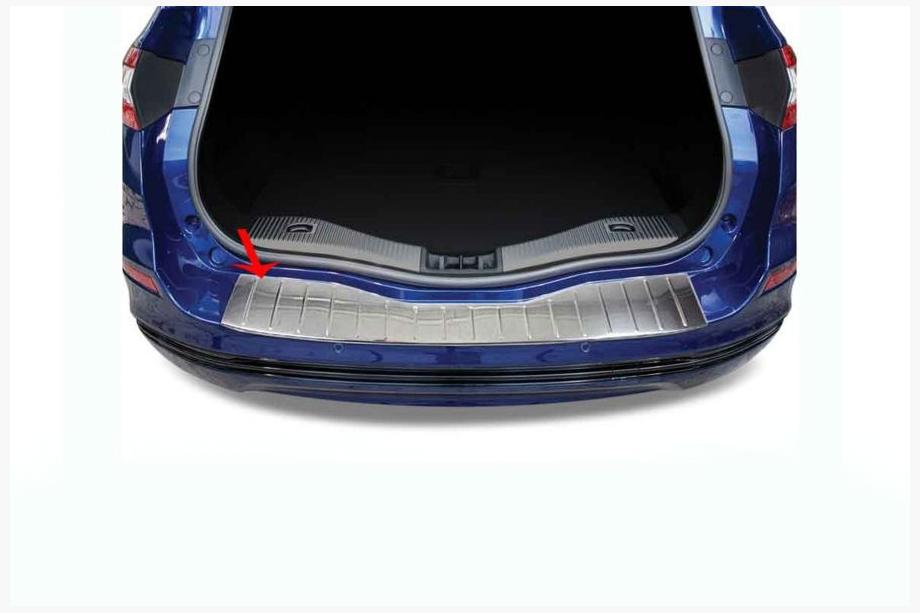 Ford Mondeo 2014–2022 Aizmugurējā bufera uzlika (SW, nerūsējošais tērauds) Image