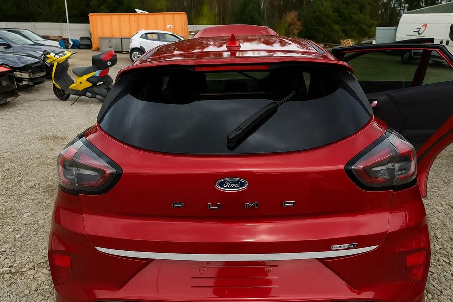 Ford Puma 2019– Bagāžnieka malas uzlika (nerūsējošais tērauds) Image