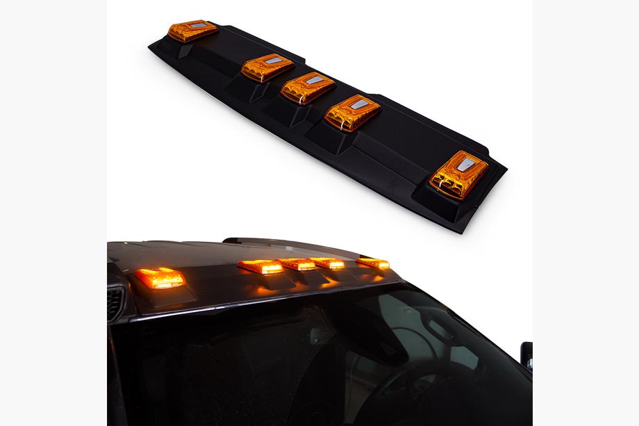 Ford Ranger 2011–2022 LED saules vizieris priekšējam stiklam V2 Image