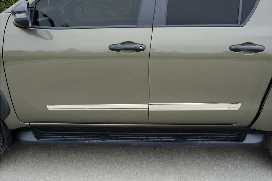Mercedes X class 2017–2020 Durvju līstes (4 gab., nerūsējošais tērauds) Image