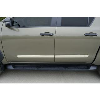 Durvju līstes (4 gab., nerūsējošais tērauds) Volkswagen Amarok 2010–2022 foto 1