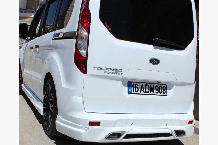 Ford Connect 2014–2021 Aizmugurējā bampera uzlika (krāsošanai) Image