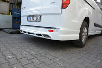 Ford Custom 2013–2022 Aizmugurējā bampera uzlika (krāsošanai) foto 2