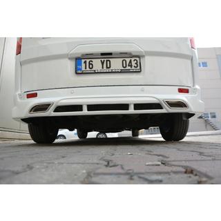 Aizmugurējā bampera uzlika (krāsošanai) Ford Custom 2013–2022 foto 3