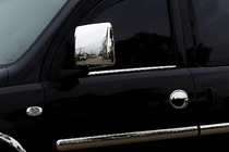 Opel Combo 2002–2012 Hromētas spoguļu uzlikas (2 gab., plastmasa) foto 4