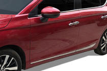 Honda City 2021– Durvju moldingi SD (4 gab., nerūsējošais tērauds) foto 2