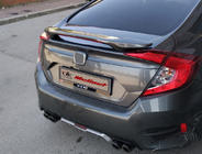 Honda Civic Sedans X 2016–2021 Spoileris Isikli (krāsošanai) foto 1