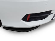 Honda Civic Sedans X 2016–2021 Aizmugurējā bampera flapi (2 gab., melni) foto 1