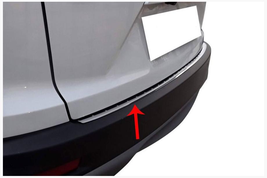 Honda CRV 2017–2022 Aizmugurējā bufera uzlika (nerūsējošais tērauds) Image