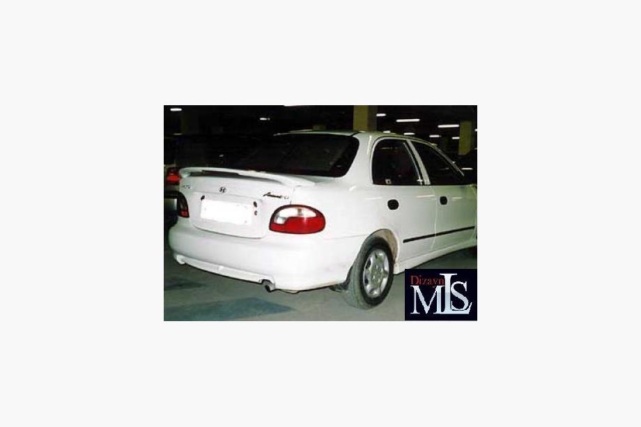 Hyundai Accent 1994–1999 Sānu sliekšņi Sport (krāsošanai) Image