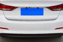 Hyundai Elantra (AD) 2015–2020 Bagāžnieka malas uzlika (nerūsējošā tērauda) foto 1