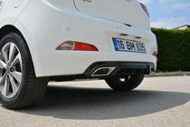 Hyundai I-20 2014–2020 Aizmugurējais difuzors Meliset (krāsošanai) foto 3
