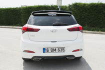 Hyundai I-20 2014–2020 Aizmugurējais difuzors Meliset (krāsošanai) foto 4