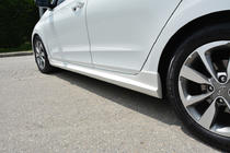 Hyundai I-20 2014–2020 Meliset sānu sliekšņi (krāsošanai) foto 4