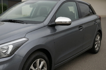 Hyundai I-20 2014–2020 Spoguļu uzlikas V2 (2 gab., nerūsējošais tērauds) foto 1