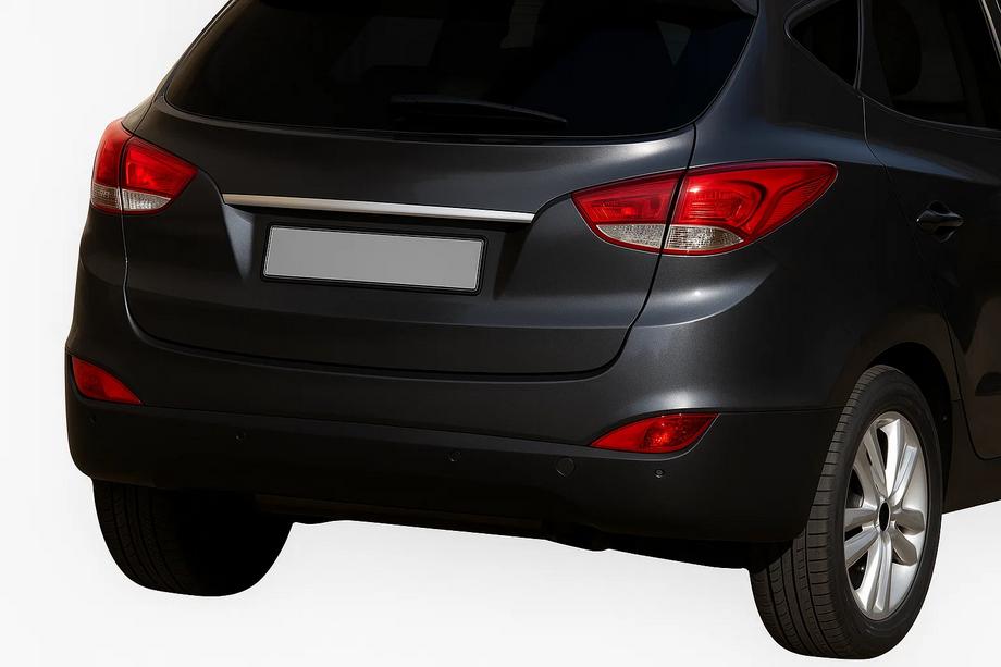 Hyundai IX-35 2010–2015 Šaura hroma līste virs numura zīmes Image