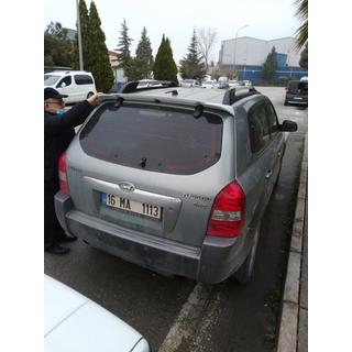Spoileris Meliset (krāsošanai) Hyundai Tucson JM 2004– foto 2