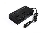 Auto invertors 12V uz 220V ar USB un Type-C CZ02 foto 2