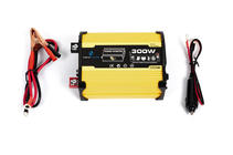 Auto sprieguma pārveidotājs 12V-220V (220V/USB/300W) CHY300W foto 3