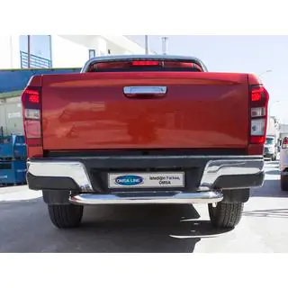 Aizmugurējā aizsargstienis Amazon Silver (76 mm, nerūsējošais tērauds) Isuzu D-Max 2019– foto 3