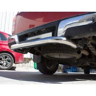 Aizmugurējā aizsargstienis Amazon Silver (76 mm, nerūsējošais tērauds) Isuzu D-Max 2019– foto 1