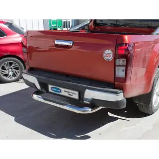 Aizmugurējā aizsargstienis Amazon Silver (76 mm, nerūsējošais tērauds) Isuzu D-Max 2019– foto 2
